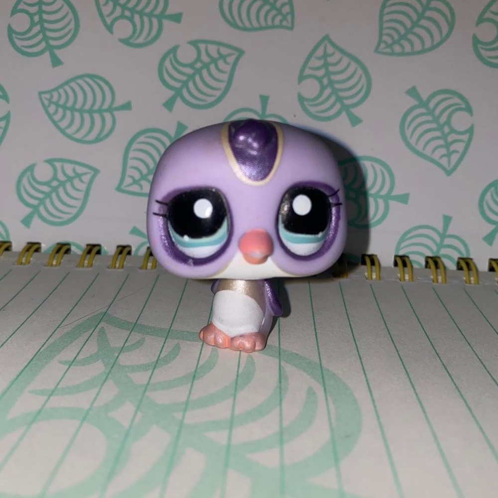 PURPLE PENGUIN LPS LITTLEST PET SHOP
